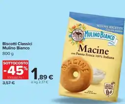 Carrefour Biscotti Classici Mulino Bianco offerta