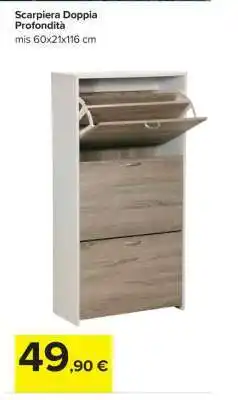 Carrefour Scarpiera Doppia Profondità offerta