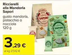 Carrefour RICCIARELLI ALLA MANDORLA SAPORI offerta