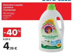 Carrefour Detersivo Liquido Lavatrice Chanteclair offerta