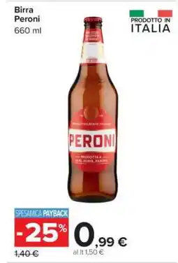Carrefour Birra Peroni offerta