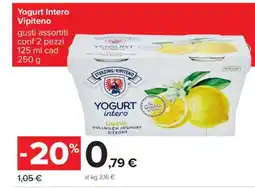 Carrefour Yogurt Intero Vipiteno offerta