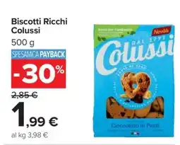 Carrefour Biscotti Ricchi Colussi offerta