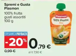 Carrefour Spremi e Gusta PLASMON offerta