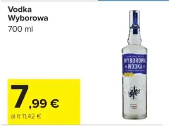 Carrefour Vodka Wyborowa offerta