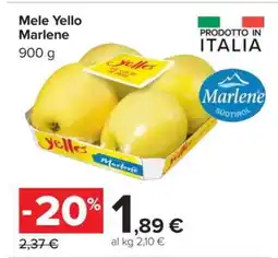 Carrefour Mele Yello Marlene offerta