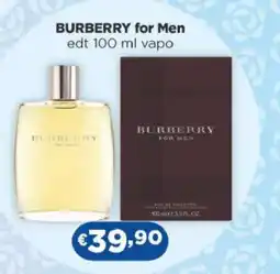 Acqua & Sapone BURBERRY FOR MEN offerta