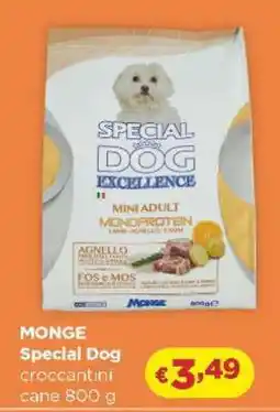Acqua & Sapone MONGE Special Dog offerta
