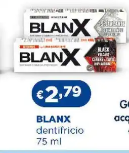 Acqua & Sapone BLANX dentifricio 75 ml offerta