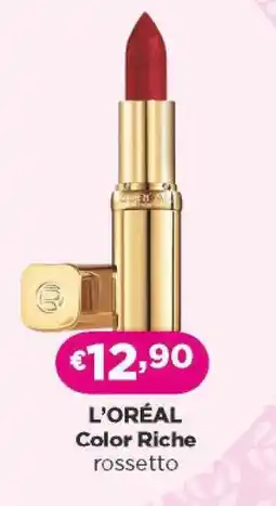 Acqua & Sapone L'ORÉAL Color Riche offerta