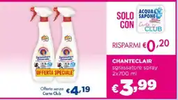 Acqua & Sapone CHANTECLAIR sgrassatore spray 2x700 ml offerta
