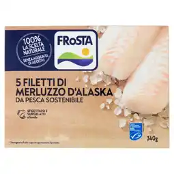 Spazio Conad FILETTI DA PESCA SOSTENIBILE DI MERLUZZO D’ALASKA FROSTA offerta