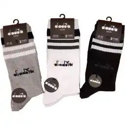 Spazio Conad 3 PAIA CALZE TENNIS UNISEX DIADORA offerta