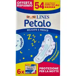 Spazio Conad ASSORBENTI PETALO LINES offerta