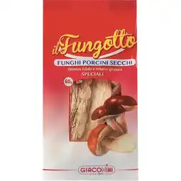 Ipercoop FUNGHI SECCHI PORCINI SPECIALI IL FUNGOTTO GIACOMINI offerta