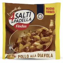 Ipercoop SU TUTTA LA LINEA 4 SALTI IN PADELLA FINDUS offerta