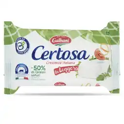 Ipercoop SU TUTTA LA LINEA CERTOSA GALBANI offerta