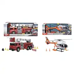 Ipercoop CAMION VIGILI DEL FUOCO SPRUZZACQUA O ELICOTTERO LUCI E SUONI offerta