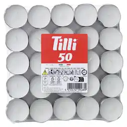 Ipercoop CANDELE TEALIGHT offerta