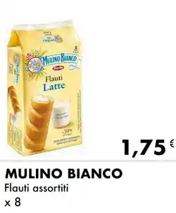 Iper Tosano MULINO BIANCO Flauti assortiti x 8 offerta