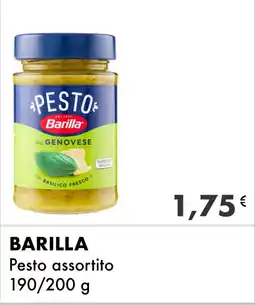 Iper Tosano BARILLA Pesto assortito offerta