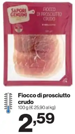In'S Mercato Fiocco di prosciutto crudo offerta