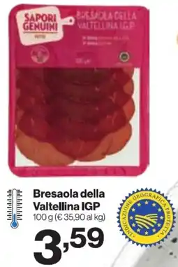 In'S Mercato Bresaola della Valtellina IGP offerta