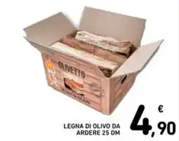 Spazio Conad Legna di olivo da ardere offerta