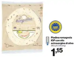 In'S Mercato Piadina romagnola IGP con olio extravergine di oliva offerta