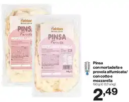 In'S Mercato Pinsa con mortadella e provola affumicata/ con cotto e mozzarella offerta