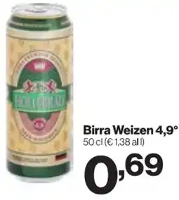 In'S Mercato Birra Weizen 4,9° offerta