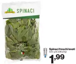 In'S Mercato Spinaci freschi lavati offerta