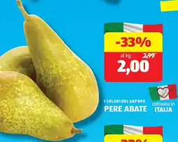 ALDI I COLORI DEL SAPORE pere abate offerta