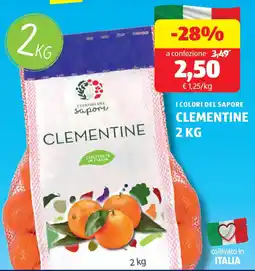 ALDI I COLORI DEL SAPORE Clementine offerta