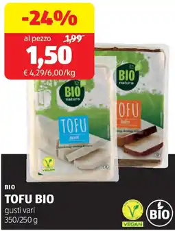 ALDI Bio tofu bio offerta