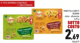 Conad Pancetta a cubetti NEGRONI offerta