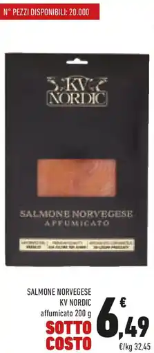 Conad Salmone norvegese KV NORDIC offerta