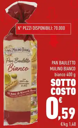 Conad Pan bauletto MULINO BIANCO offerta