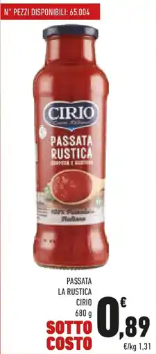 Conad Passata la rustica offerta