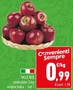 Conad Mele red offerta