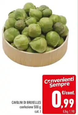 Conad Cavolini di bruxelles offerta