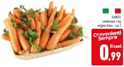Conad Carote offerta