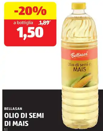 BELLASAN olio di semi di mais
