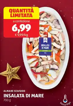 ALDI ALMARE SEAFOOD insalata di mare offerta