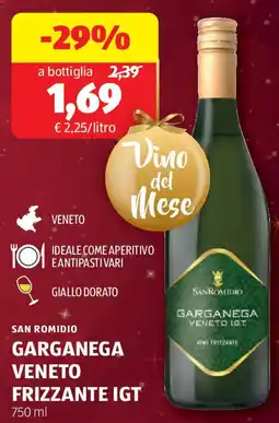 ALDI San romidio garganega veneto frizzante igt offerta