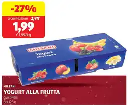 ALDI MILSANI Yogurt alla frutta offerta