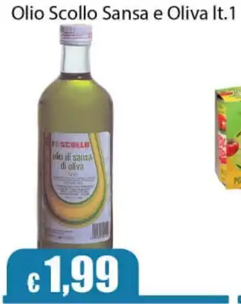 Punto Vigas Olio Scollo Sansa E Oliva Lt. 1 offerta