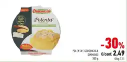 Conad Polenta e gorgonzola DIMMIDISÌ offerta