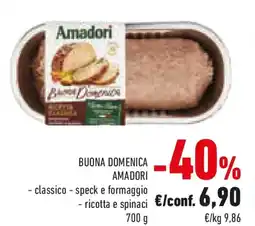 Conad Buona domenica AMADORI offerta