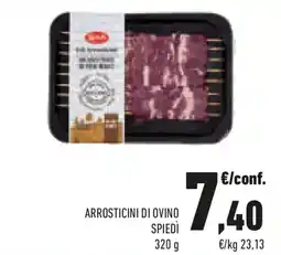 Conad Arrosticini di ovino spiedì offerta